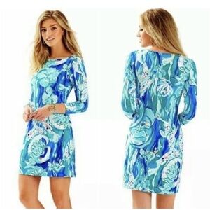 Lilly Pulitzer Aquatic Garden Sophie Mini Dress UPF 50